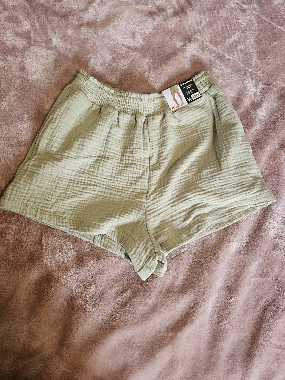 3 For $15🎊 Light Sage Women’s Cotton Gauze Shorts